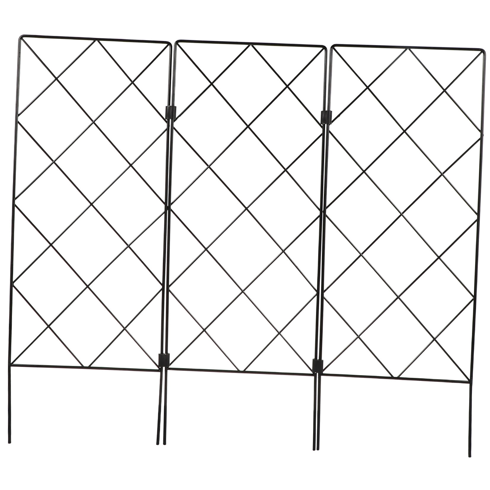 Pawsdot Strong Iron Plant Support Rack for Tomato Cucumber and Vine Plants
