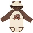 thumbnail image 3 of Inktastic Pocket Chocolate Doodle Boys or Girls Long Sleeve Baby Bodysuit, 3 of 5