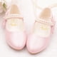 thumbnail image 4 of Zapatos de cuero blancos para niñas de primavera y otoño, zapatos planos blancos para niñas, uniforme escolar para niñas, zapatos de vestir para fotografía, perla, 4 of 6