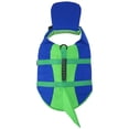 thumbnail image 2 of Dog Life Jackets, Cute Shark Dog Life Jacket with Chin Float, Superior Buoyancy & Rescue Handle, Dog Life Vests for Boating Swimming, Adjustable Dog Swim Vest for Small Medium Large Dogs - Blue - M, 2 of 9