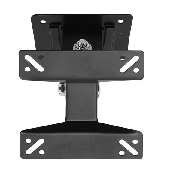 OUNONA  Display Swivel Hanger 14 to 27 Inches Tv Mount Flush Wall Shelf