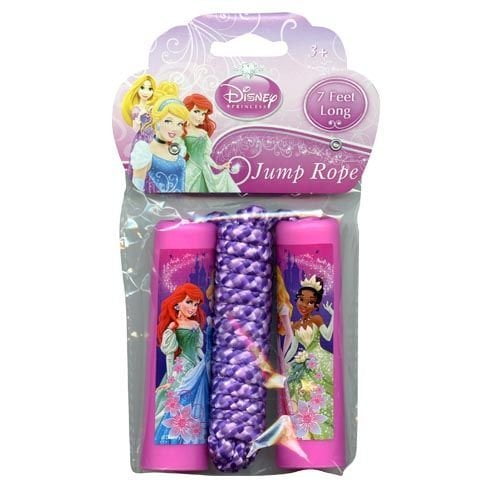 Disney Princess Belle, Aurora, Rapunzel, Ariel Pink Jump Rope