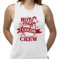 thumbnail image 2 of Hot Cocoa Crew Women's Muscle Tank 2X-Large White, 2 of 5