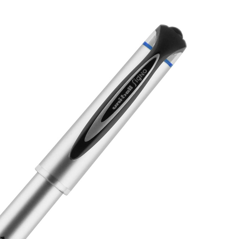 Uni-ball 207 Impact Roller Ball Stick Gel Pen Blue Ink Bold 65801 : Target