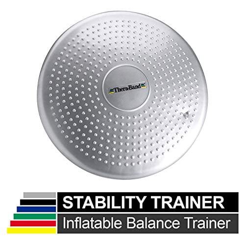 TheraBand Stability Disc for Balance Training, Inflatable Balance Trainer,  Round Core Cushion for Office Chair, Round Sport St | Walmart Canada