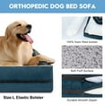 thumbnail image 4 of PayUSD Dog Beds for Large Medium Small Dogs Orthopedic Pet Bed Sofa Supportive Egg Crate Foam Animal Couch with Removable Washable Cover Non Skid Bottom S to XL, 4 of 8