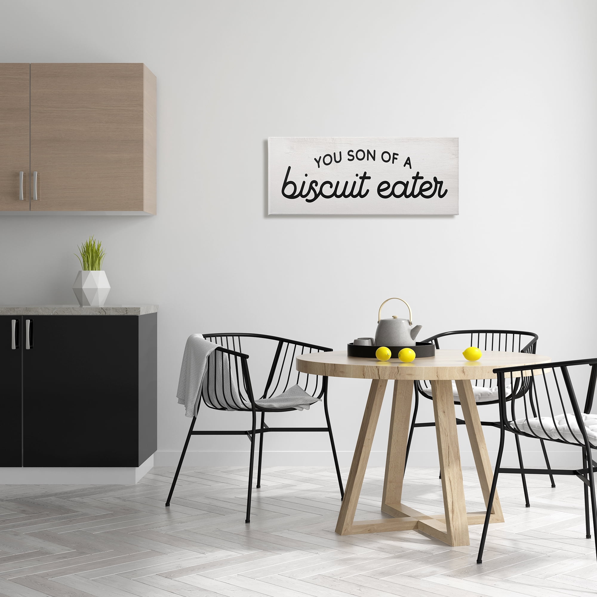 Stupell Industries You Son of a Biscuit Eater Funny Slang Typography Painting Gallery Wrapped Canvas Print Wall Art, 13 x 30