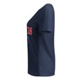 thumbnail image 2 of Thelma & Louise 28 Presidential Election Women’s relaxed v-neck t-shirt (Heather Navy, XL), 2 of 4