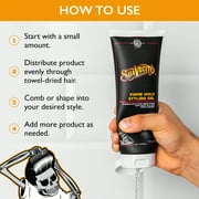 Suavecito Firme Hold Styling Gel, for All Hair Types, Men, 8 oz