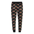 thumbnail image 5 of Men's Christmas Print Fleece Jogger Sleep Pants from Holiday Time, Sizes S-2XL, 5 of 5