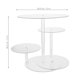 thumbnail image 2 of OULII Exhibidor De Postres Acrílico Transparente Con Base Estable Para Eventos Festivos, 2 of 8