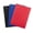 Black, Blue, Red, variant on Top Bound Spiral Notebook (Red, College Ruled 3pack)