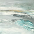thumbnail image 2 of Rowan, Grace 12x12 Black Ornate Wood Framed with Double Matting Museum Art Print Titled - Ocean III, 2 of 4
