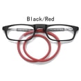 thumbnail image 1 of 1pcs +150 Magnetic Reading Glasses, Portable Hanging Neck Reader, Front Connection Glasses, Adjustable Long Stem, Hd Lens, Unisex, 1 of 5