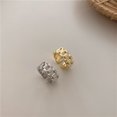 thumbnail image 3 of Womens Pearl Cross Ring Adjustable Gold Plated Copper Vintage Fashion Jewelry Quality Durable Versatile Vintage, 3 of 7