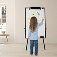 thumbnail image 4 of 36 x 24" Magnetic Whiteboard Easel Tripod Whiteboard with Stand Adjustable Height Repeatable Writing, 4 of 18