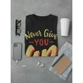 thumbnail image 3 of Never You Give Up Tee Men's -Image by Shutterstock, 3 of 4