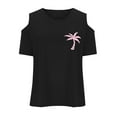thumbnail image 5 of MUXiin Little Girl Shirts Crew Neck Graphic Print Girls' Tees Short Sleeve Fashion Holidays Tops T Shirt for Boys and Girls, 5 of 6