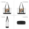 thumbnail image 6 of FORMRS Canvas Laptop Tote Bag for Women with 15.6" Computer Compartments Shoulder Handbag, Autumn Day Pattern, 6 of 7