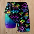 thumbnail image 3 of Womens Swim Shorts with Compresssion Liner 2026 Summer Casual Elastic Waist Leopard Print Board Shorts with Pockets Beachwear, 3 of 4