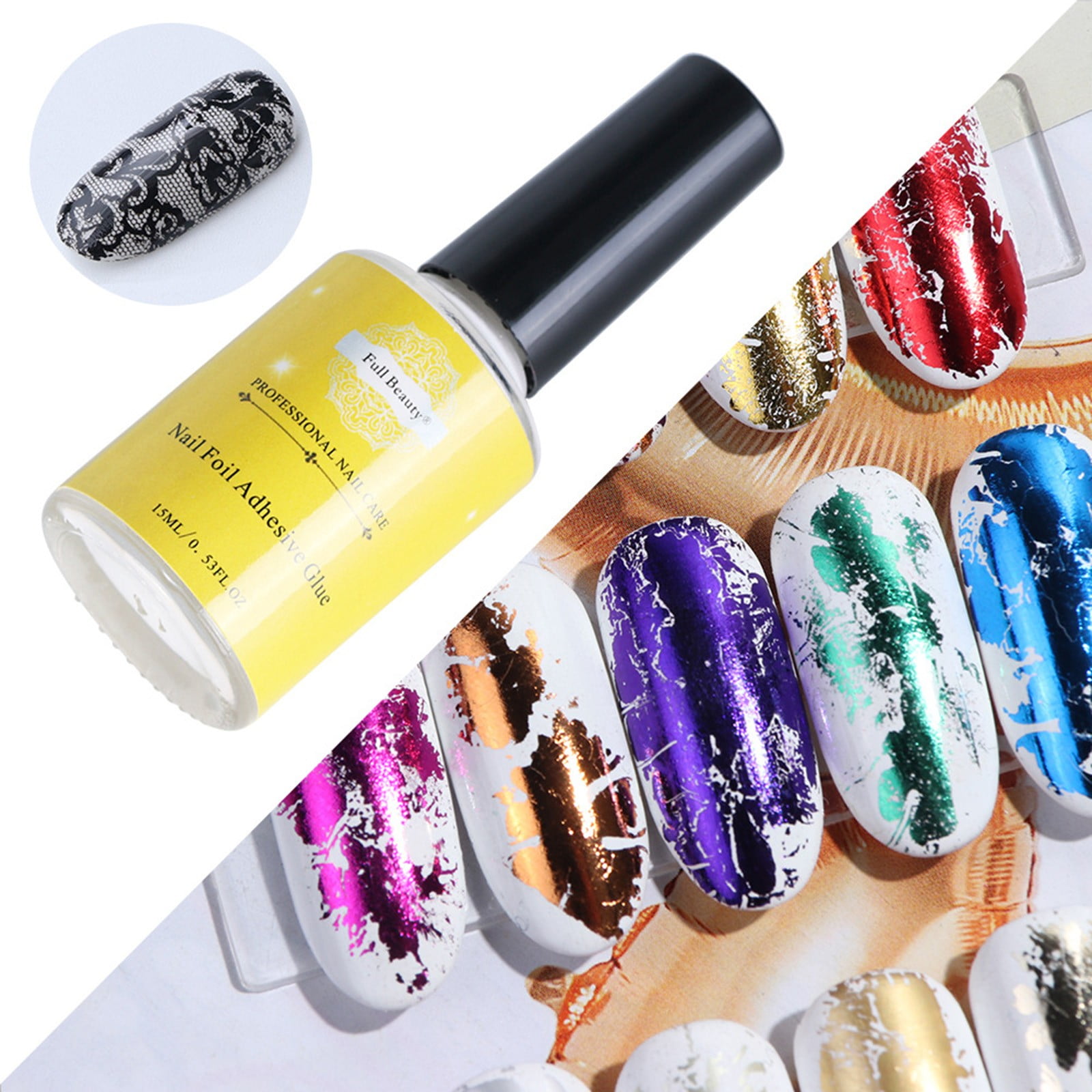 Small Nail File Shiny Nail Buffer Nail Remover Bowl Back Nail File 100/180 Grit Nail Salon 4 Way Nail Buffer Stick Practice Nail Tips Glass Nail File Nail Acrylic Brushes 6 Pro Nail
