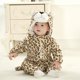 thumbnail image 2 of Disfraz de dinosaurio para niños pequeños Disfraz de animal mono con capucha para niños Halloween - Leopardo 24-30 meses Kuyhfg Sin marca, 2 of 5