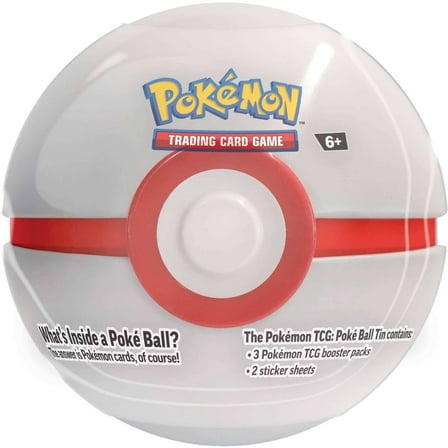 Pokemon 2024 Premier Ball Pokeball Tin Set
