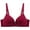 Wine, variant on Posijego Everyday Bra for Women No Underwire Comfortable Push up Bra for Women Wireless Bralettes