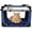 Navy Blue, variant on Cat & Dog Pet Carrier, Soft-Sided, Large 24"x16"x16", Supports Up to 45 lbs, Privacy Windows, Removable Plush Bed, Locking Zippers, Foldable Travel Crate