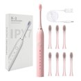 thumbnail image 4 of ZFYXGS Electric Toothbrush for Adults, 8 Brush Heads and 6 Modes, Pink, IPX7 Waterpoorf, 4 of 6