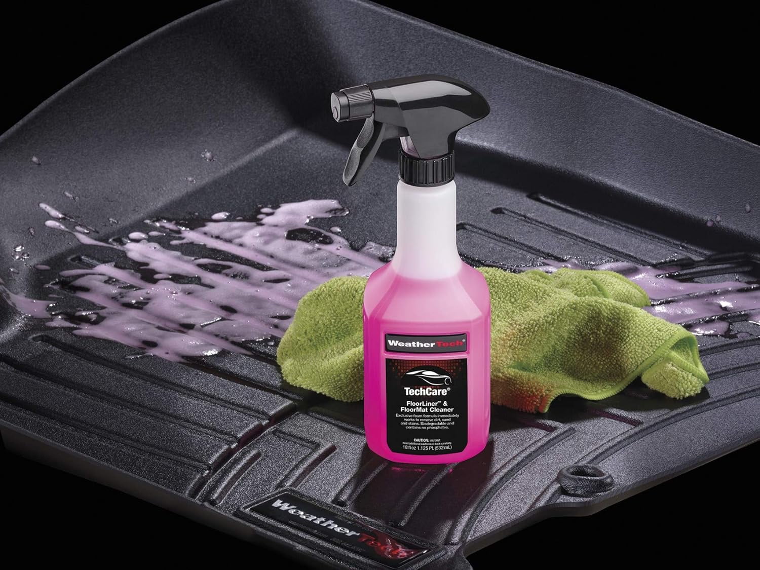 WeatherTech TechCare Floor Liner & Floor Mat Cleaner 18 oz. Bottle