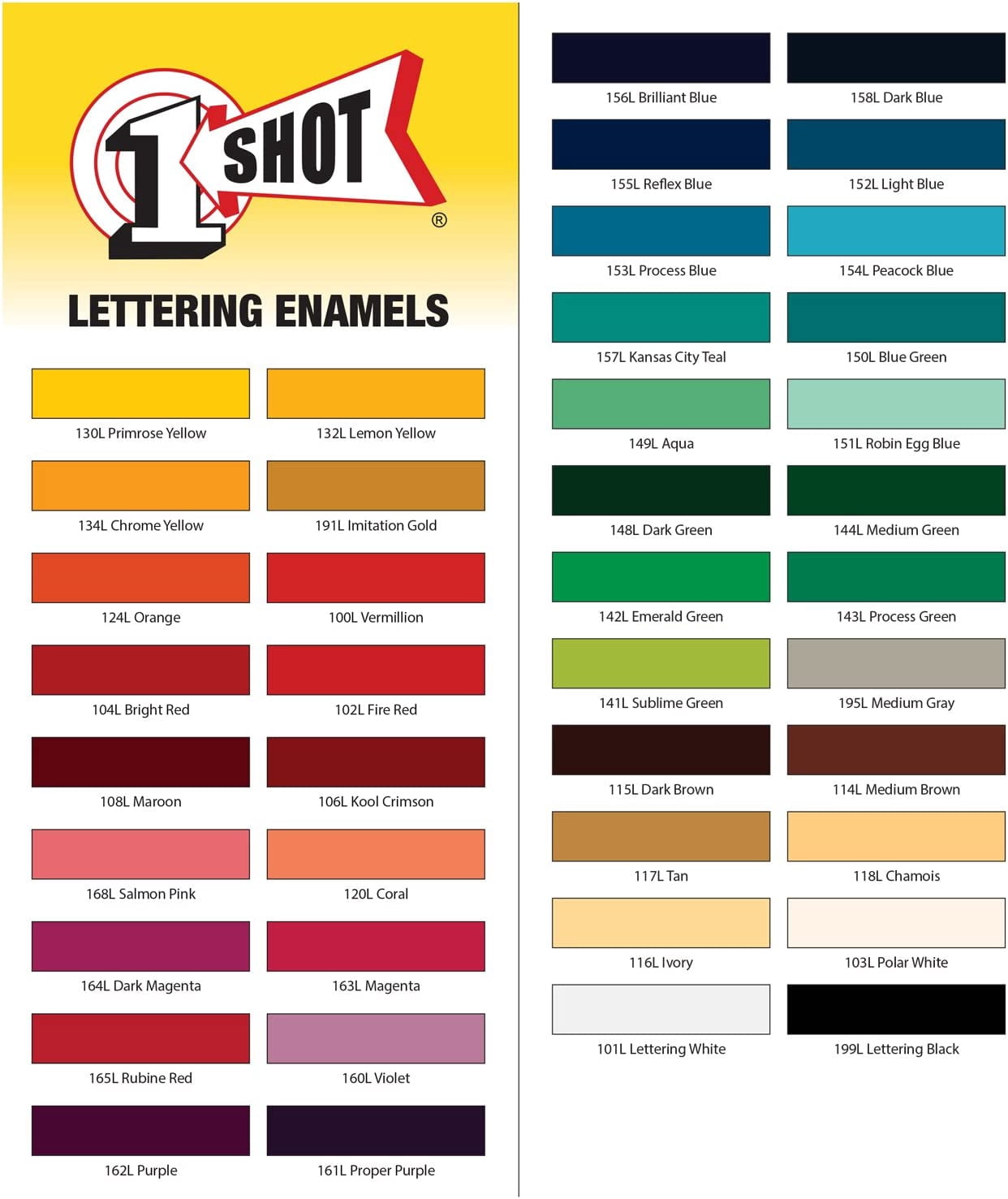 1/2 Pint 1 Shot BRIGHT RED Paint Lettering Enamel Pinstriping & Graphic Art