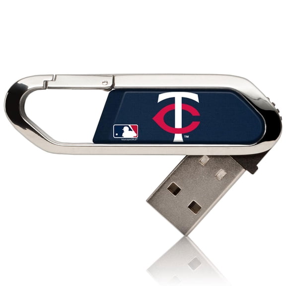 Minnesota Twins 32GB Solid Design Clip USB Flash Drive