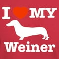 thumbnail image 3 of CafePress - I Love My Weiner Dark T Shirt - Men's Classic Graphic Cotton T-Shirt, 3 of 4