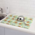 thumbnail image 5 of Bingfone Tropical Flowers ,18" x 24"Dish Drying Mat for Kitchen Counter,Ultra Absorbent Microfiber, 5 of 7