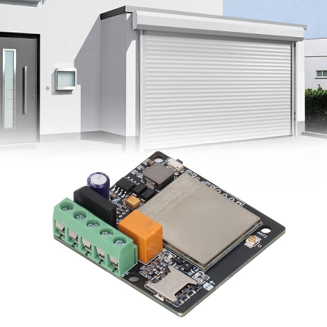Door Access Controller, AC DC 9-36V Support GSM 3G 4G Remote Control Door Opener with Antenna for Electrical System