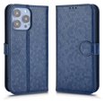 thumbnail image 2 of Polka Dot Pattern Wallet Case for iPhone 11 Pro 5.8 Inch, Shining PU Leather Soft TPU Shockproof Magnetic Flip Folio Case with Bracket Kickstand Card Slots Holder Wrist Strap Phone Cover,Blue, 2 of 7