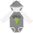 thumbnail image 3 of Inktastic Grandpa's Little Princess Cute Frog Girls Long Sleeve Baby Bodysuit, 3 of 5