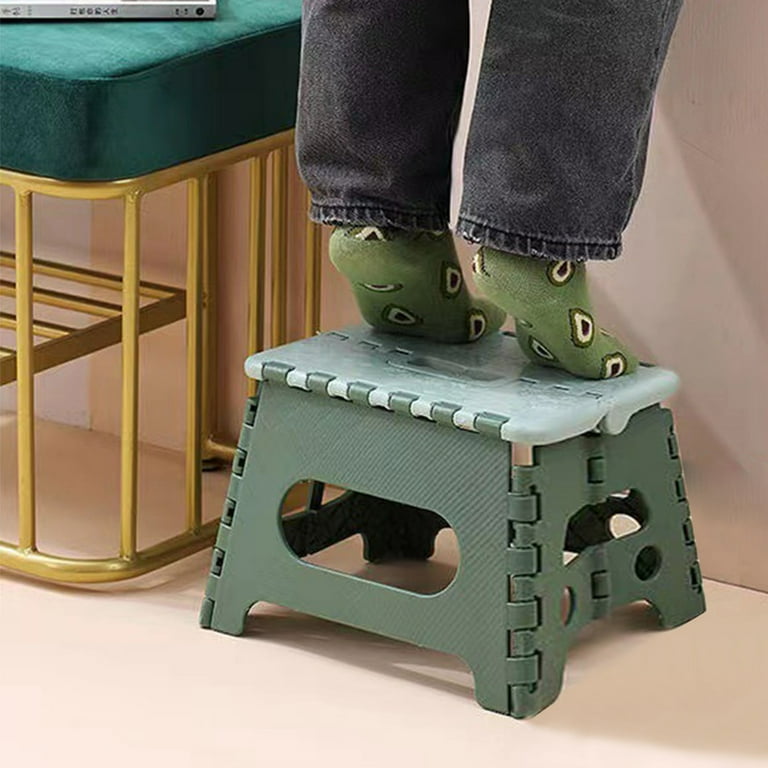 Folding Step Stool Inch Heavy Duty Plastic Foldable Step Stool