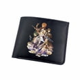 thumbnail image 1 of Cartera Genshins Impacts, de poliuretano, delgada y plegable, para personajes de anime, 1 of 2