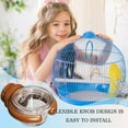 thumbnail image 3 of Pet Bird Feeding Bowl - Clip-On, ABS , Clear, for Bird Cage, Water & Food Cup, Fits Lovebirds & Small Animals, 3 of 4