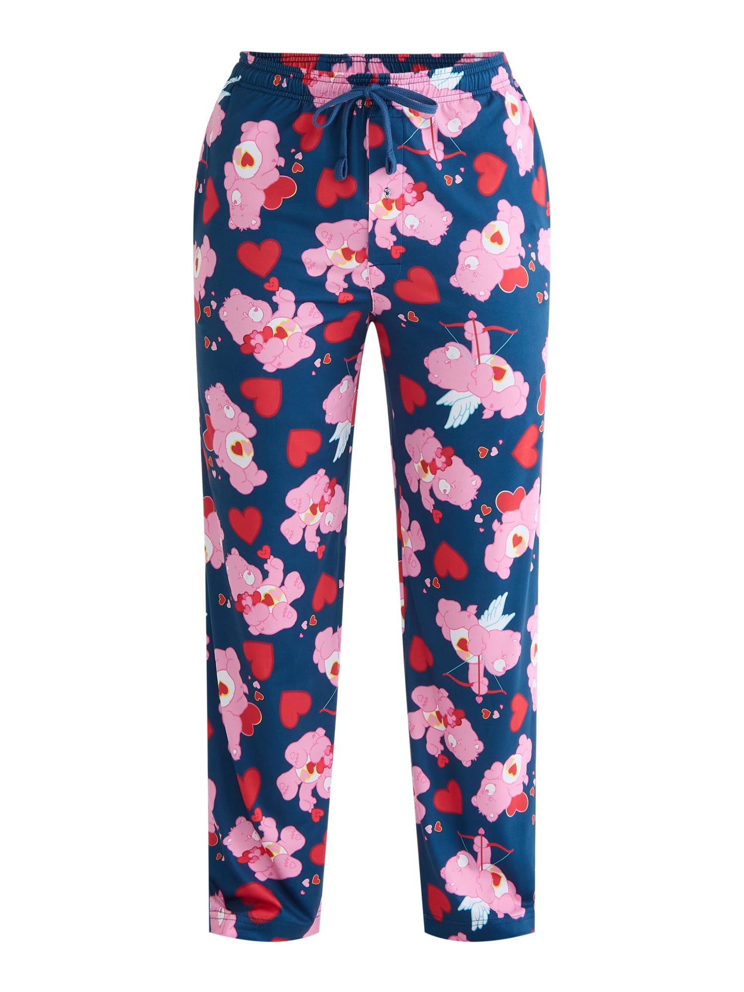 Care Bears Men's Valentine's Day Pajama Sleep Pants, Sizes S-2XL