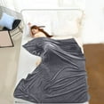thumbnail image 1 of Fleece Blanket Throw, Soft Fluffy King Size Blanket for Bed Travel Camping, Cozy Fuzzy Lightweight Luxury Plush Microfiber Blanket Thick Warm, 1 of 3