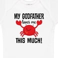 thumbnail image 4 of Inktastic My Godfather Loves Me Godchild Boys or Girls Baby Bodysuit, 4 of 5