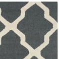 thumbnail image 5 of SAFAVIEH Cambridge Liam Geometric Wool Area Rug, Dark Grey/Ivory, 11' x 15', 5 of 7