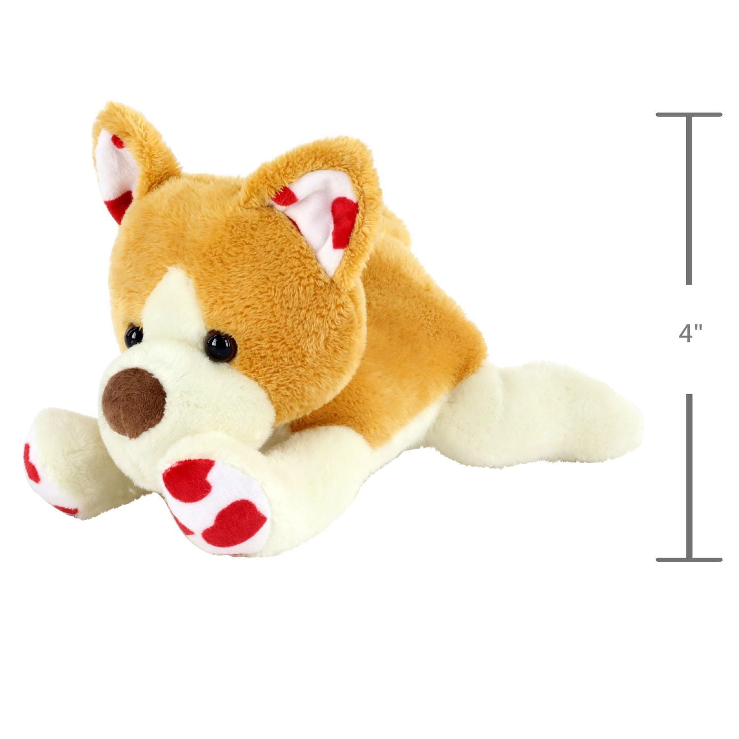 Way To Celebrate Valentine’s Day Boss Dog Plush Toy, Corgi