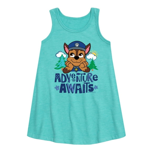 Paw Patrol - Adventure Awaits - Toddler And Youth Girls Fleece Dress