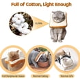 thumbnail image 3 of Collar Cono Ajustable Para Gato Suave, Collar De Recuperación Para Gato, Cono Para Gato Después De La Cirugía, Cono Para Cuello De Gato, Collar Isabelino Para Gato Y Gatito (tostado S (cuello:, 3 of 5