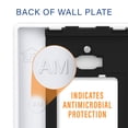 thumbnail image 5 of Legrand RWP26WAMCC6 Radiant Single Rocker Switch Screwless Wall Plate - White, 5 of 7