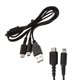 thumbnail image 4 of Accesorios para computadoras Cable de carga de datos USB de 1,2 m Cable de alambre para cargador para Nintendo NDSI 3DS NDSL Hugtrwg Para estrenar, 4 of 6